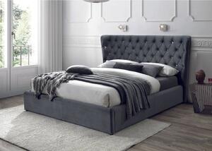 Signal CARVEN VELVET 160x200 sivá bluvel 14