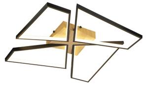 LED Stmievateľné stropné svietidlo LED/115W/230V 3000-6500K hnedá/čierna + DO