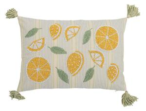 Bavlnený dekoračný vankúš 35x50 cm Lemon – Bloomingville