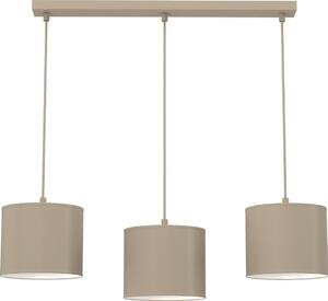Luster na lanku ARDEN 3xE27/15W/230V, béžový