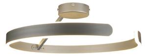LED Stmievateľný prisadený luster LED/72W/230V 3000-6500K chróm + diaľkové ovládanie