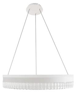 LED Stmievateľný luster na lanku LED/80W/230V 3000-6500K biela + diaľkové ovládanie