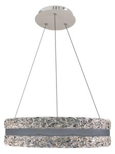 LED Stmievateľný luster na lanku LED/80W/230V 3000-6500K biela + diaľkové ovládanie