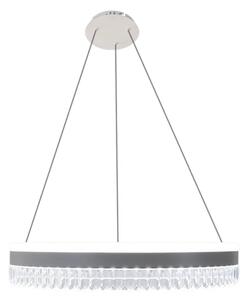 LED Stmievateľný luster na lanku LED/80W/230V 3000-6500K biela + diaľkové ovládanie