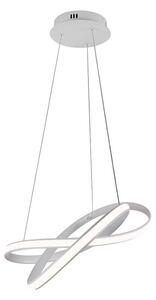 LED Stmievateľný luster na lanku LED/70W/230V 3000-6500K biela + diaľkové ovládanie