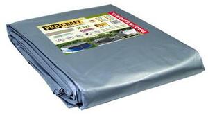 Procraft ST20x20 plachta 200g/m2 nepremokavá so sieťovinou 20x20 m strieborná