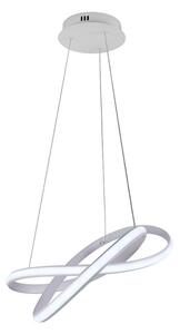 LED Stmievateľný luster na lanku LED/70W/230V 3000-6500K biela + diaľkové ovládanie
