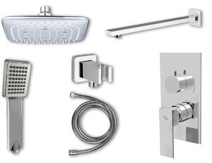 Sprchový set: podomietková batéria DOCKS + sprchové príslušenstvo