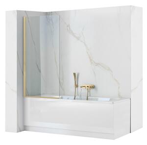 Vaňová zástena Sklopná Rea Elegant Gold Brush 70