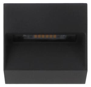 LED2 - LED Vonkajšie nástenné svietidlo STEP ON LED/3W/230V antracit IP54