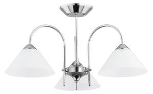 Prisadený luster TAPER 3xE27/15W/230V lesklý chróm