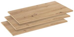 SADA VKLADACÍCH POLÍC, dub artisan, 85/1,6/51 cm Carryhome - Skrine