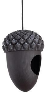 Vtačia búdka pre vtáky Acorn 1, 15,5x10,5 cm, plast, hnedá