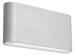 LED2 - LED Vonkajšie nástenné svietidlo FLAT 2xLED/5W/230V IP65
