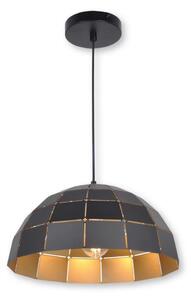 Top Light Apolo 30C - Luster na lanku 1xE27/40W/230V zlatá/čierna
