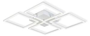 Top Light - LED Stmievateľný prisadený luster R4xLED/16,25W/230V hranatý biela + DO