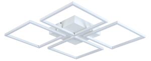 Top Light - LED Stmievateľný prisadený luster R4xLED/16,25W/230V hranatý biela + DO