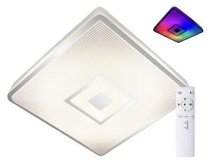 Top Light - LED RGB Stmievateľné stropné svietidlo LED/24W/230V hranatý + DO