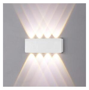 Top Light - LED Vonkajšie nástenné svietidlo LED/8W/230V IP44 4000K biela