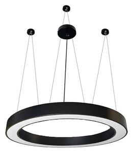 LED Luster na lanku LED/60W/230V 4000K pr. 120 cm čierna