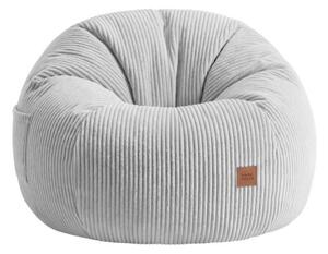 Sedací vak s podnožkou COMFY 3.0 sivý