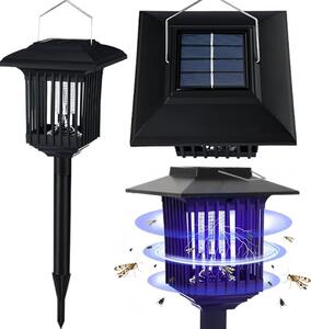 LED solárna lampa J-22 BLACK