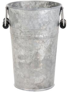 Kovová váza Bucket 16x14x21 cm