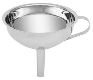 Kovový lievik so sitkom Chrome, (fi) 13 cm BS
