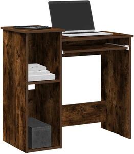 Maison Exclusive – písací stôl s policou, dymový dub, 84 x 40 x 78 cm, drevený materiál