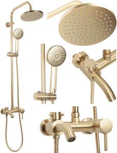 Sprchový set Rea LUIS brushed gold