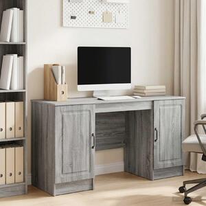 Maison Exclusive – Písací stôl Sonoma v šedej farbe, 142,5 x 50 x 75 cm, drevotrieska