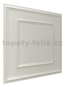 Obkladové panely 3D PVC 11001, cena za kus, rozmer 595 x 595 mm, PALERMO 3D, IMPOL TRADE