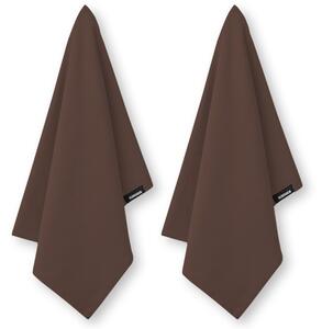 Utierka z organickej bavlny Bison Brown – set 2 ks