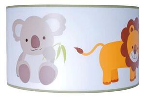Detské stropné svietidlo ZOO 2xE27/60W/230V