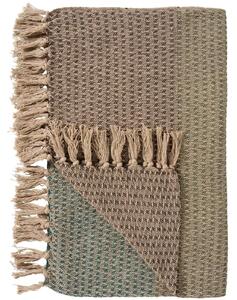 Bavlnený prehoz Natural Stripe Pattern 130 × 160 cm