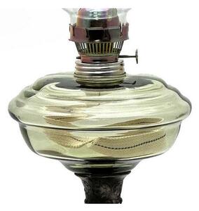 Petrolejová lampa BOHUMILA 54 cm lesná zelená
