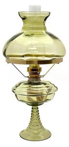 Petrolejová lampa MILADA 50 cm lesná zelená