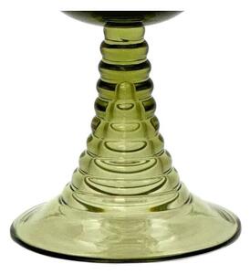 Petrolejová lampa JASMÍNA 50 cm lesná zelená