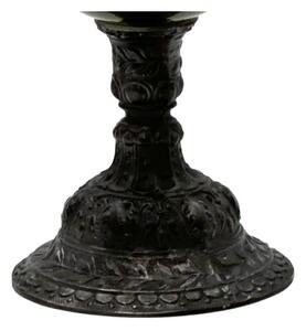 Petrolejová lampa BARBORA 54 cm lesná zelená