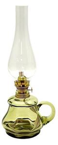 Petrolejová lampa TEREZA 34 cm lesná zelená