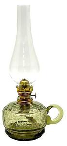 Petrolejová lampa MONIKA 34 cm lesná zelená