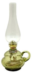 Petrolejová lampa ANNA 33 cm lesná zelená