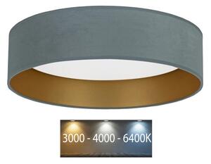 Brilagi - LED Stropné svietidlo VELVET LED/24W/230V 3000/4000/6400K mintová/zlatá
