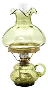 Petrolejová lampa ANNA 33 cm lesná zelená