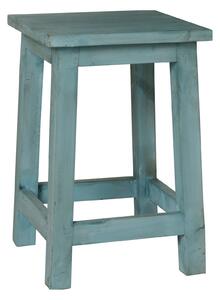 Dřevěná stolička Vintage Blue 45 cm
