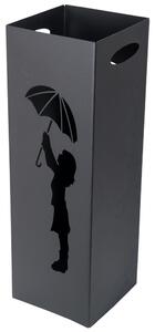 Kovový stojan na dáždniky Rain2, 60x20 cm