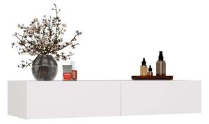 TP Living Závesný toaletný stolík MIKA 110 cm biely