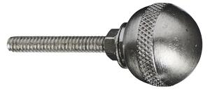 Kovová úchytka Antique / knurled pattern Ø 2 cm