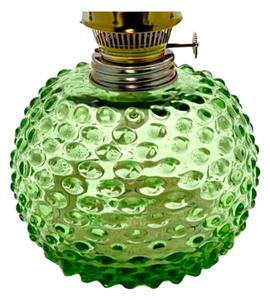Petrolejová lampa EMA 38 cm svetlozelená