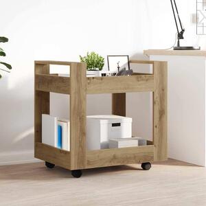 Maison Exclusive - Písací stôl Artisan z dubového dreva 60 x 45 x 60 cm Drevený materiál